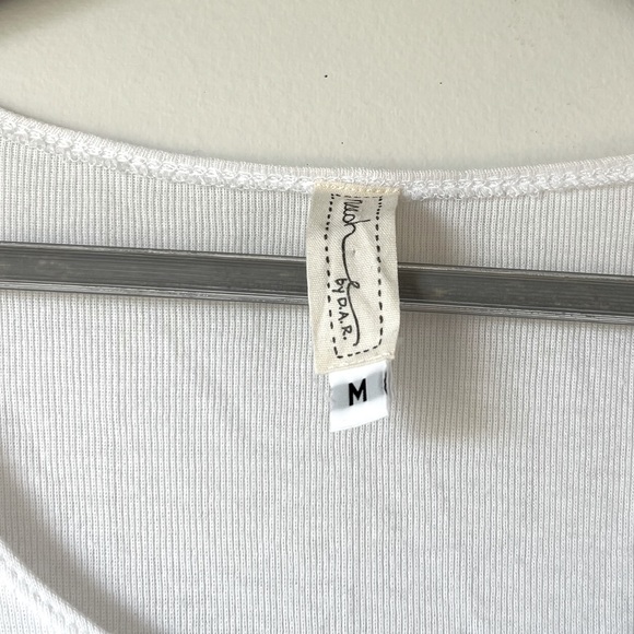 Neesh White Long Sleeve Tee, Rayon Flow Bottom - Picture 4 of 8